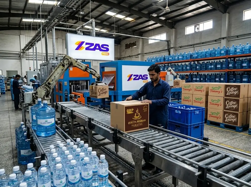 Labelling & Packaging Line